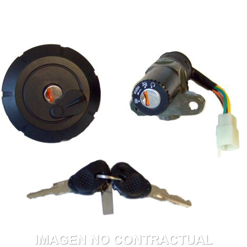 Kit llaves contacto y depósito Yamaha DT 50