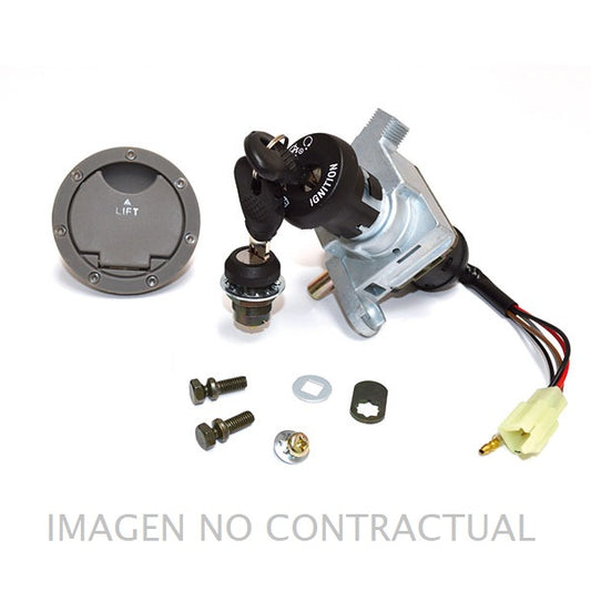 Kit llaves contacto (4 PINS), guantera y depósito YAMAHA AEROX 50