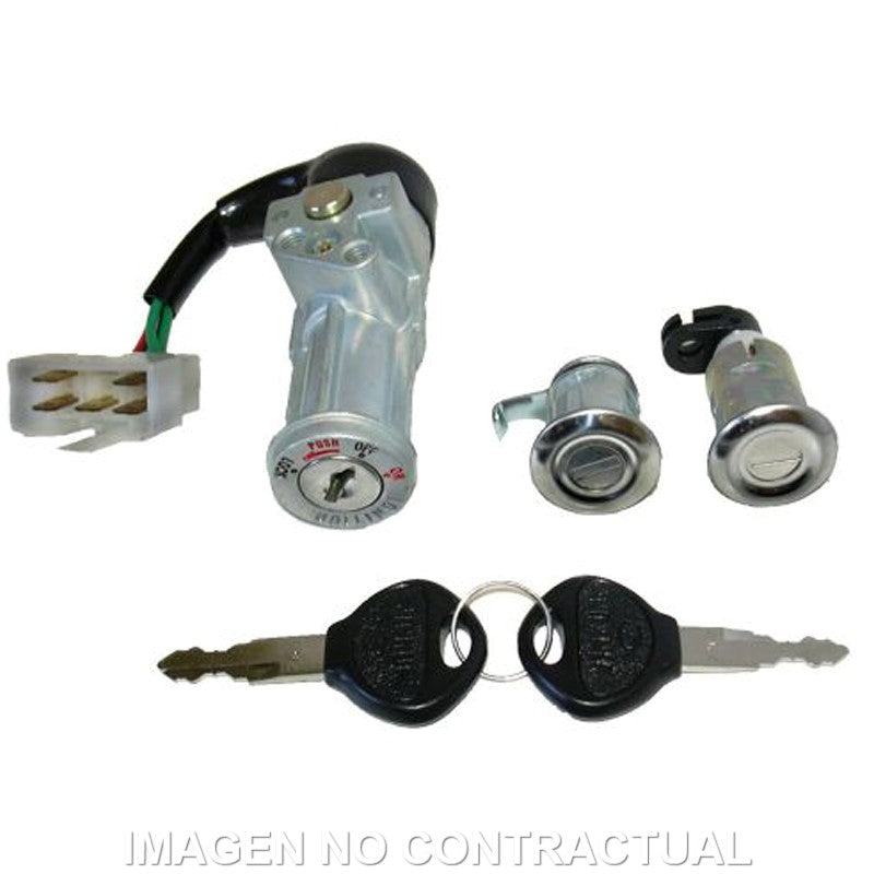 Kit llaves contacto, sillín y guantera Kymco KB 50