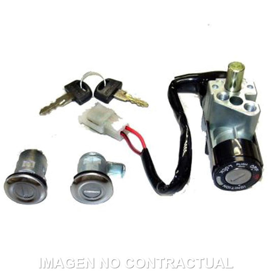 Kit llaves contacto, sillín y guantera Honda Scoopy 50