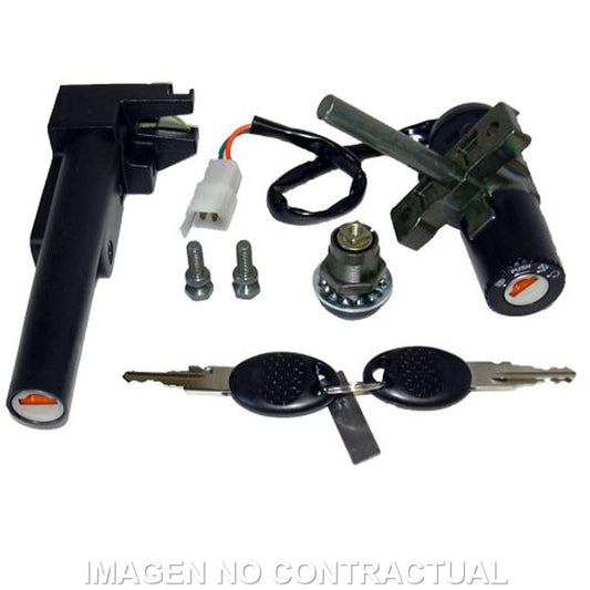 Kit llaves contacto, sillín y guantera Aprilia leonardo125 ST