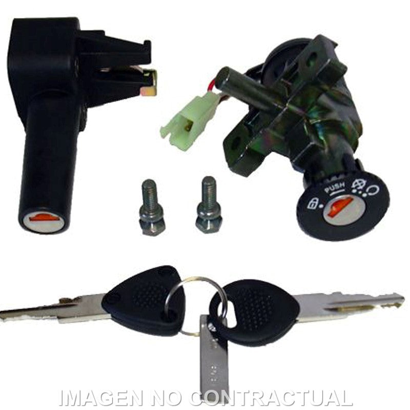 Kit llaves contacto y sillín Yamaha BW Naked 50