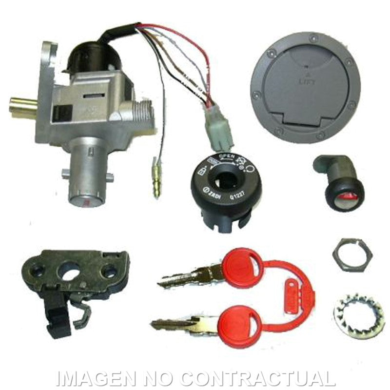 Kit llaves contacto, sillín, guantera y depósito Yamaha 50 Aerox