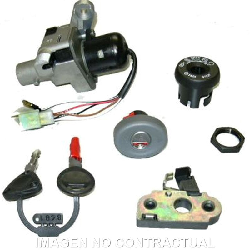 Kit llaves contacto, sillín y guantera Yamaha Why 50