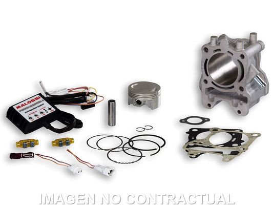 Cilindro Malossi Hi Tech Honda 125 Mode Ø 61 ALUMINIO CON BULÓN Ø 13