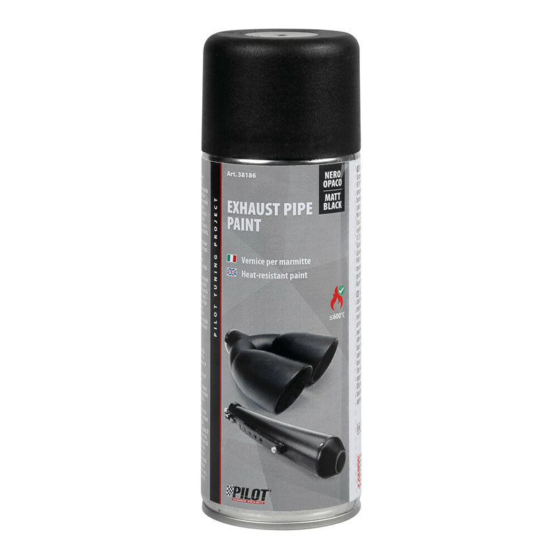 PINTURA EN SPRAY PARA SILENCIADORES LAMPA 400 ML NEGRO MATE