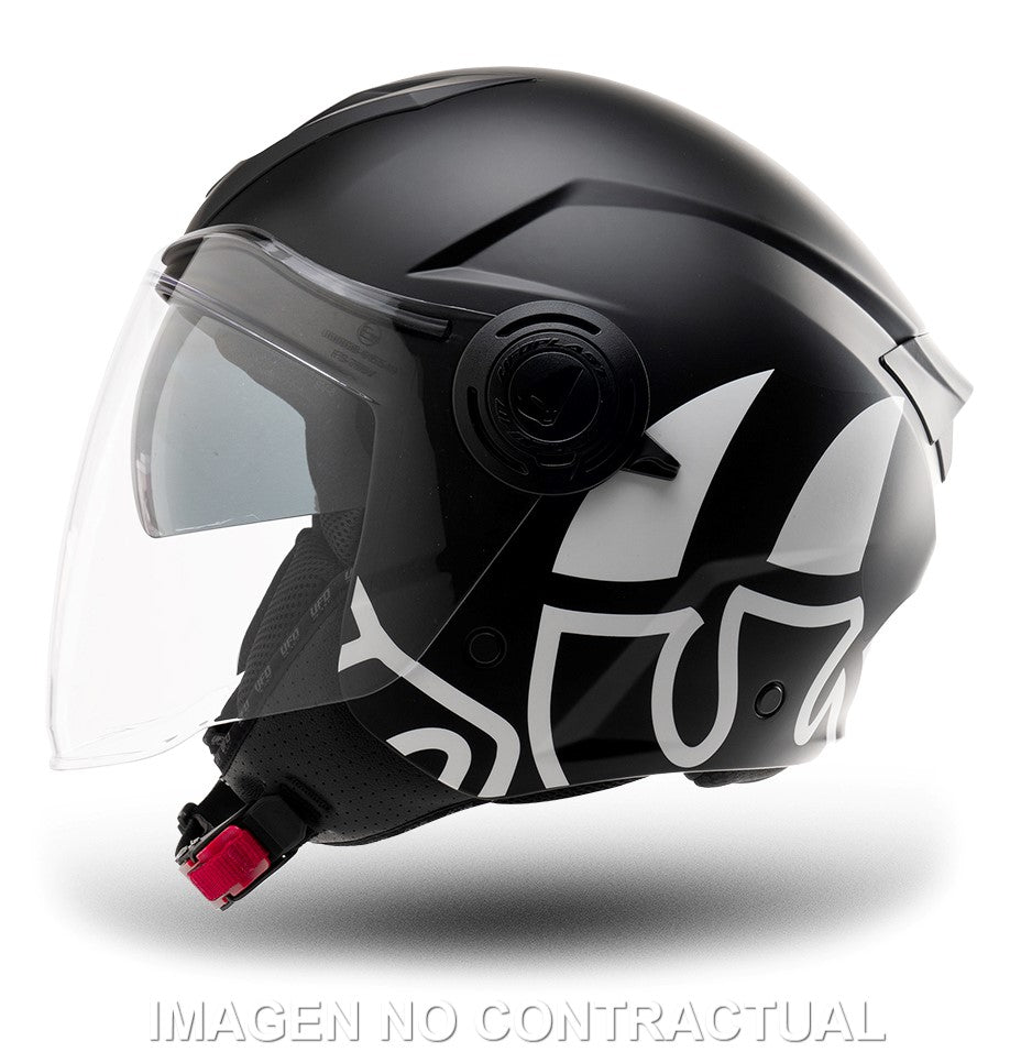 CASCO MALOSSI JET BLANCO TALLA L