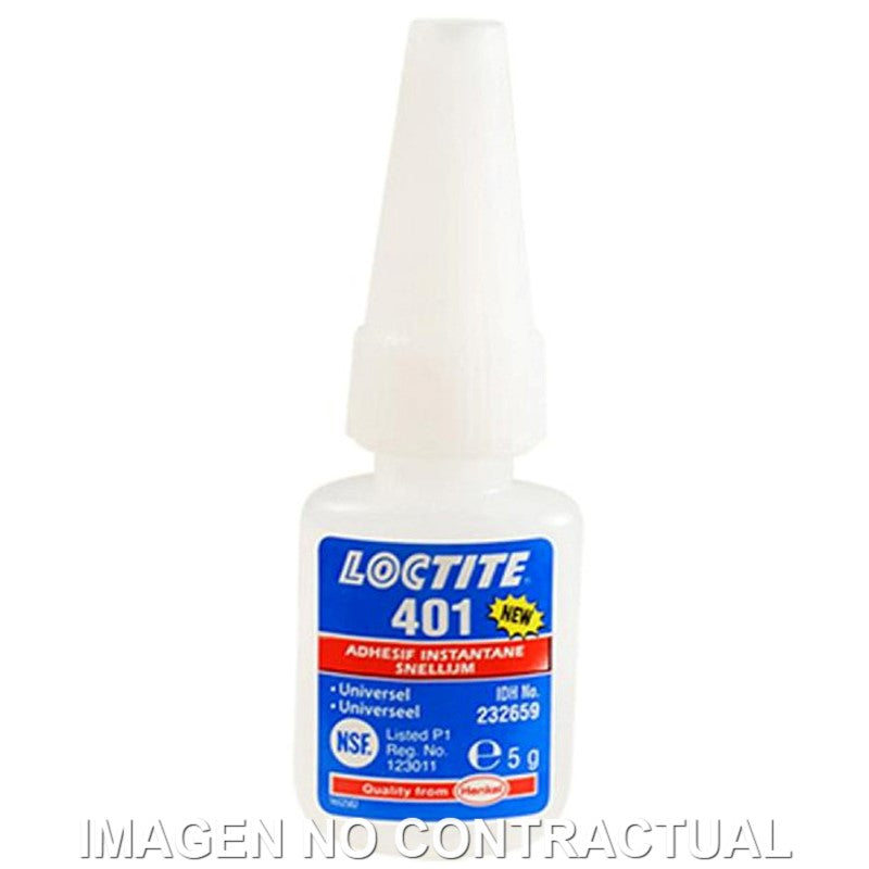 Loctite 401 5G Adhesivo instantáneo uso general