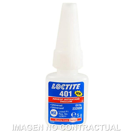 Loctite 401 5G Adhesivo instantáneo uso general