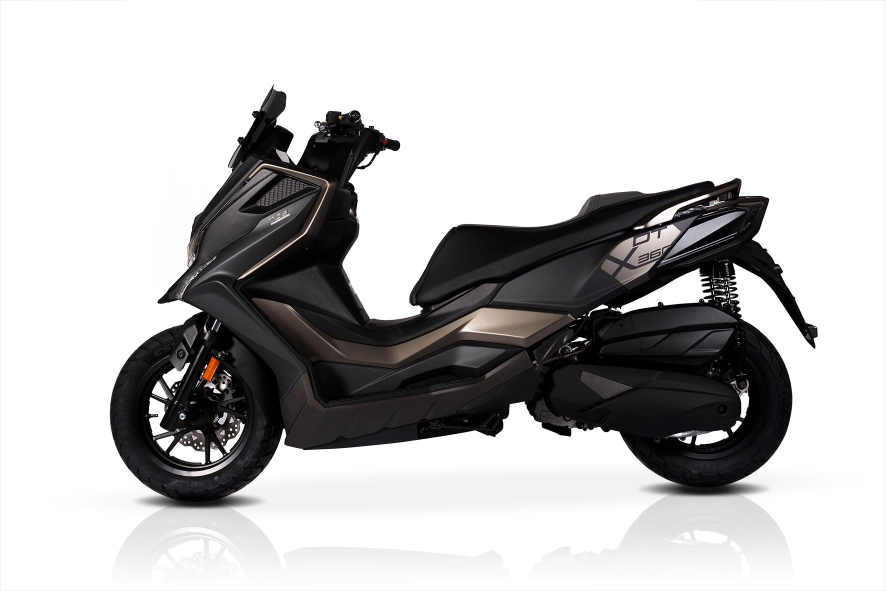 CÚPULA MALOSSI SPORT SCREEN KYMCO DT X360 4T Euro5 Ahumado oscuro