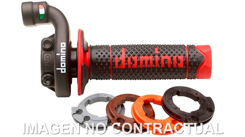 Mando gas Domino KRK Evo con puños