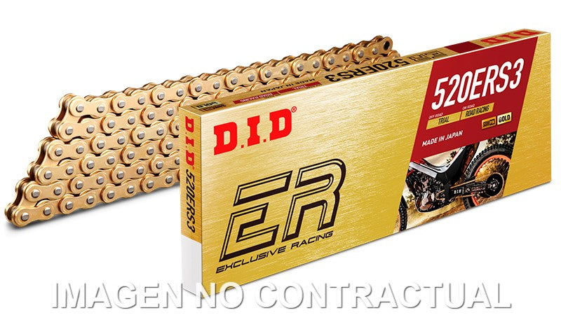 Cadena DID 520 ERS3 (G&G) X 118 R