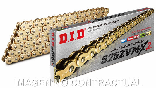 Cadena DID 525 ZVM-X2 (G&G) x 104 R