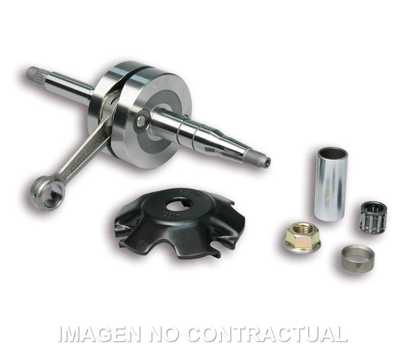 Cigüeñal RHQ Biela Titanio Bulon 12 mm MHR Team Minarelli