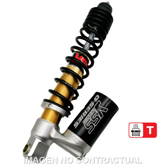 Amortiguador Delantero YSS Gas Eco Line c/Botella inferior Vespa Primavera 50