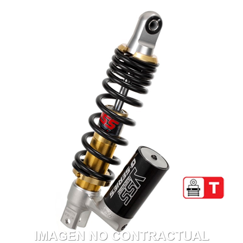 Amortiguador Trasero YSS Gas Eco Line c/Botella inferior Peugeot Speedfight 50