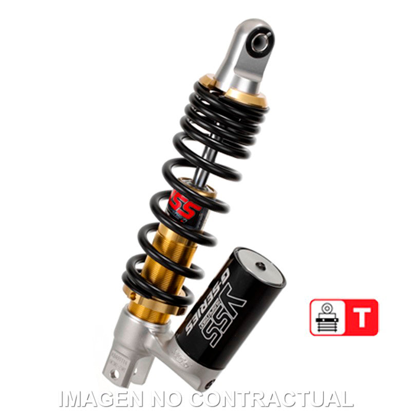 Amortiguador Trasero YSS Gas Eco Line c/Botella inferior Yamaha Aerox 50