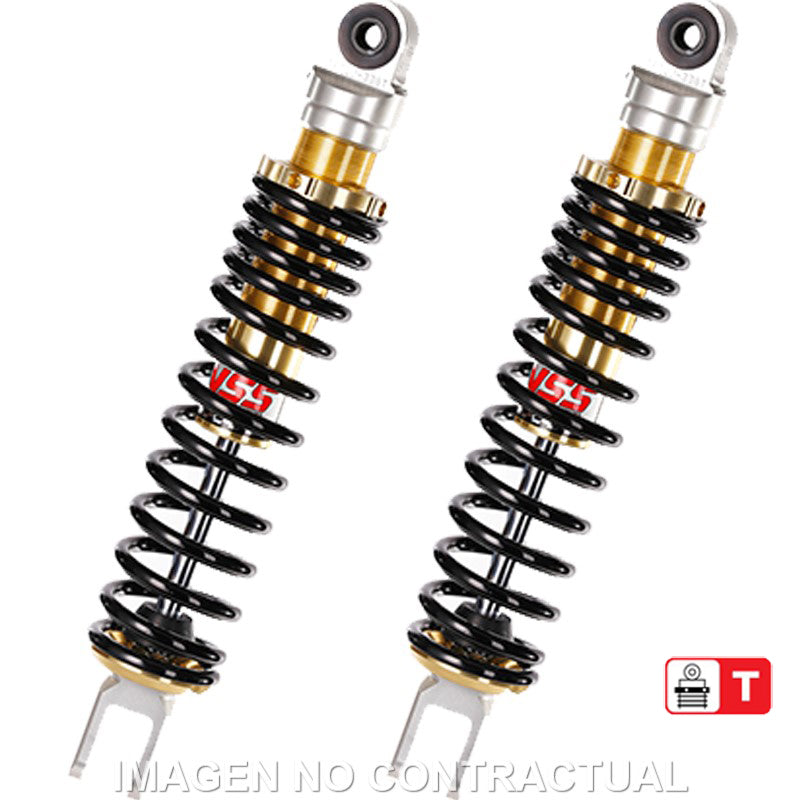 Juego Amortiguadores Traseros YSS Gas Eco Line Yamaha Majesty 125/150/180