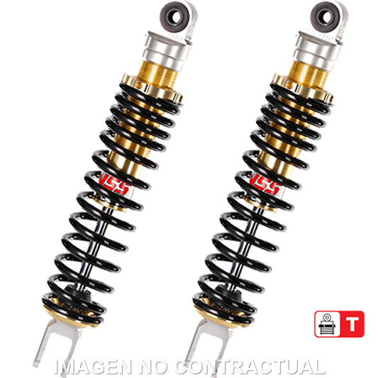 Juego Amortiguadores Traseros YSS Gas Eco Line Yamaha Majesty 125/150/180