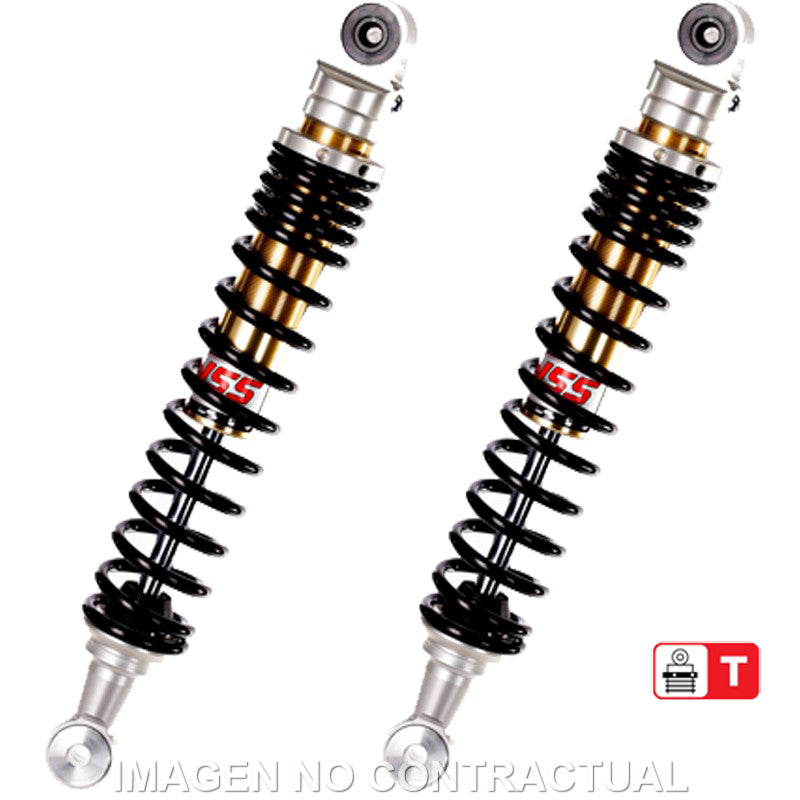 Juego Amortiguadores Traseros YSS Gas Eco Line Aprilia Sportcity 125/200/250