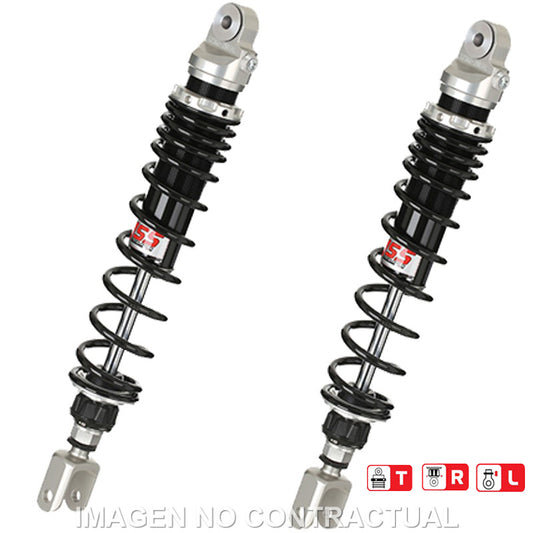 Juego Amortiguadores Traseros YSS Gas Top Line Kymco Xciting