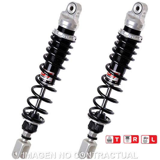 Juego Amortiguadores Traseros YSS Gas Top Line Suxuki Burgman 650