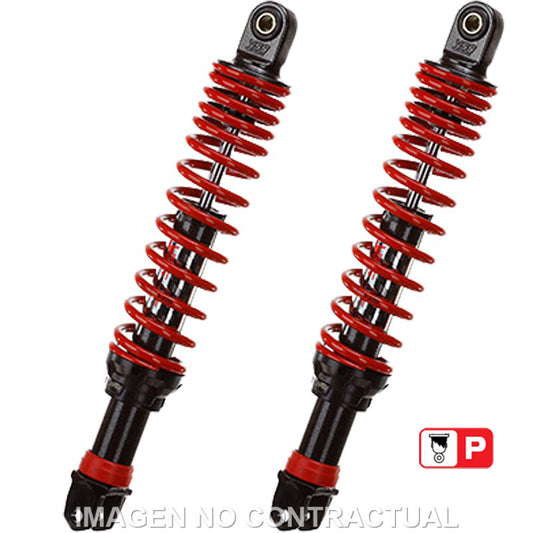Juego Amortiguadores Traseros YSS Gas DTG Yamaha Cygnus 125