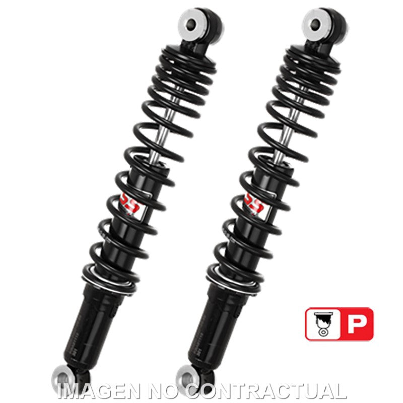 Juego Amortiguadores Traseros YSS Gas DTG PIAGGIO BEVERLY 125/200