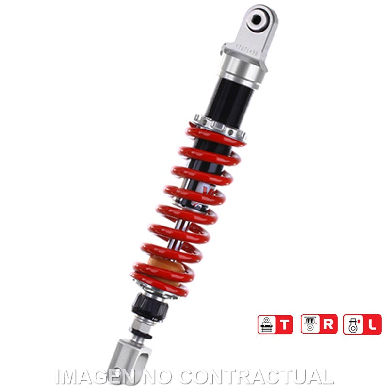 Amortiguador Trasero YSS Gas Top Line Honda XR 250 R