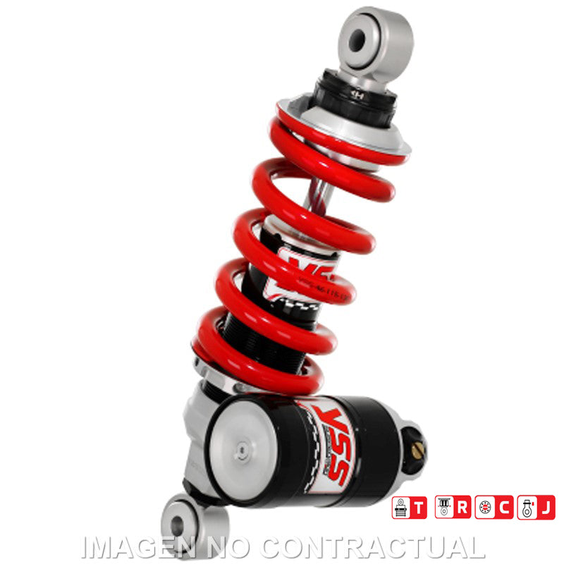 Amortiguador Trasero YSS Gas Top Line c/Botella inferior Honda MSX 125 SF