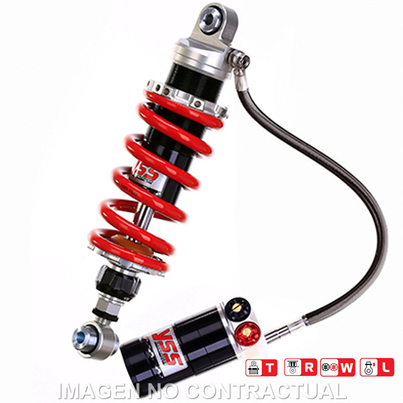 Amortiguador Trasero YSS Gas Top Line c/Botella con latiguillo Honda CBR 600RR