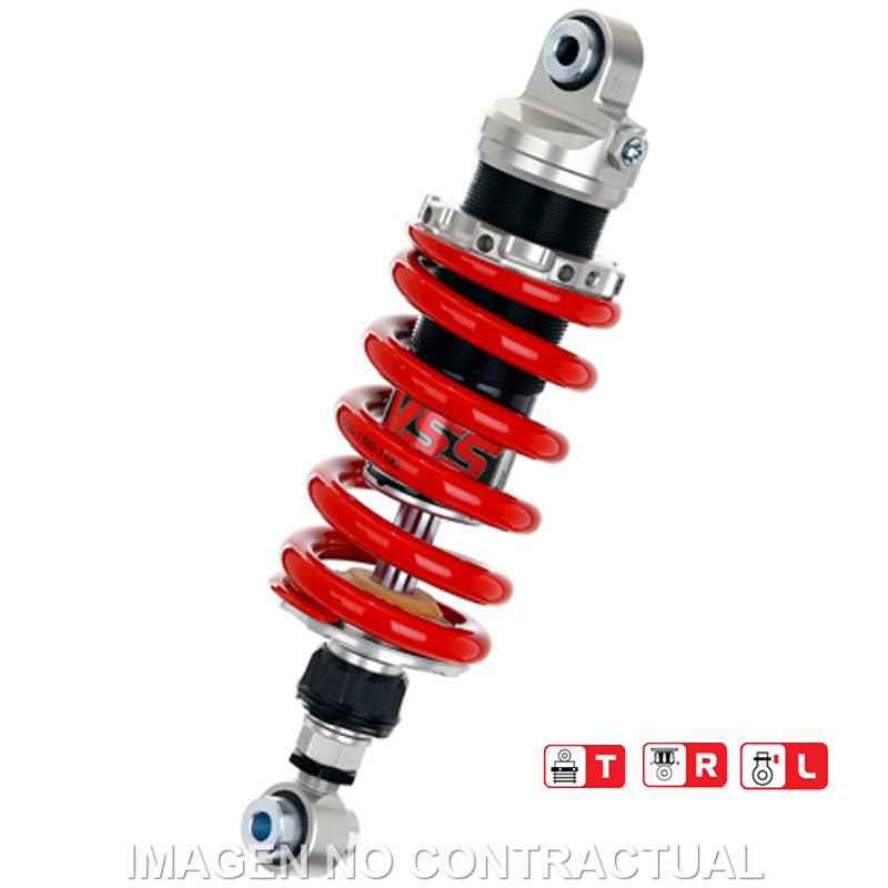 Amortiguador Trasero YSS Gas Top Line Honda CBF 1000