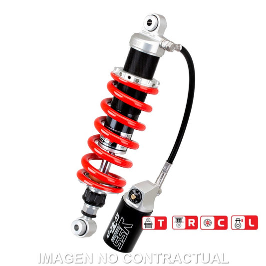 Amortiguador Trasero YSS Gas Top Line c/Botella con latiguillo Triumph Tiger 1050