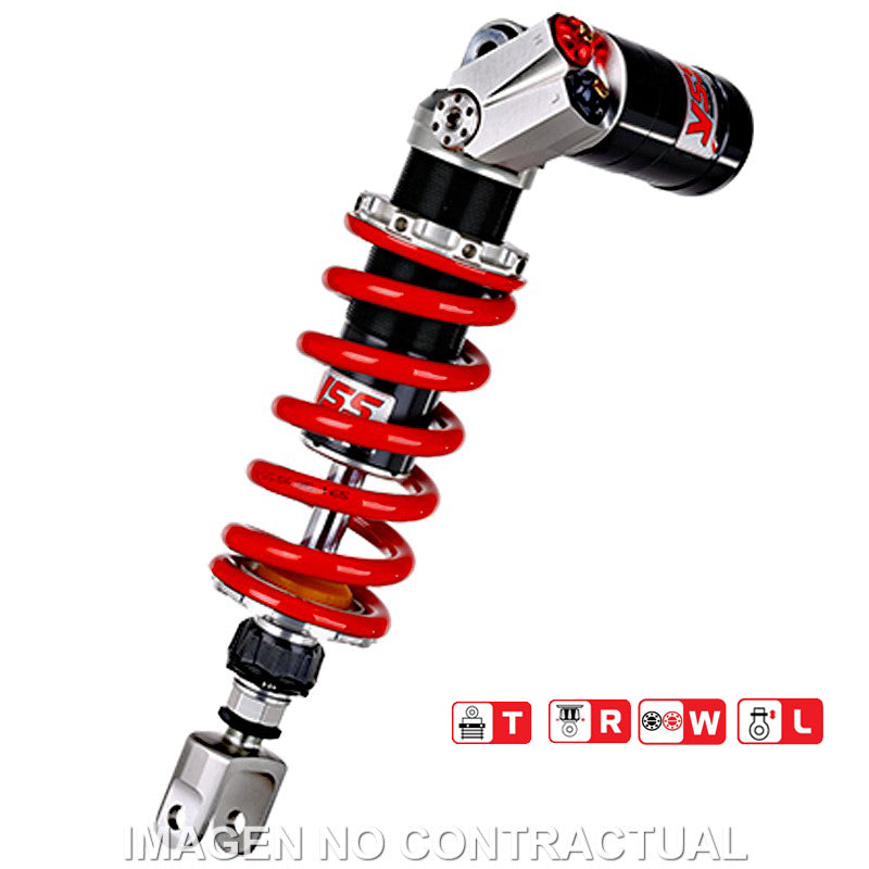 Amortiguador Trasero YSS Gas Top Line c/Botella superior Kawasaki ZX6R
