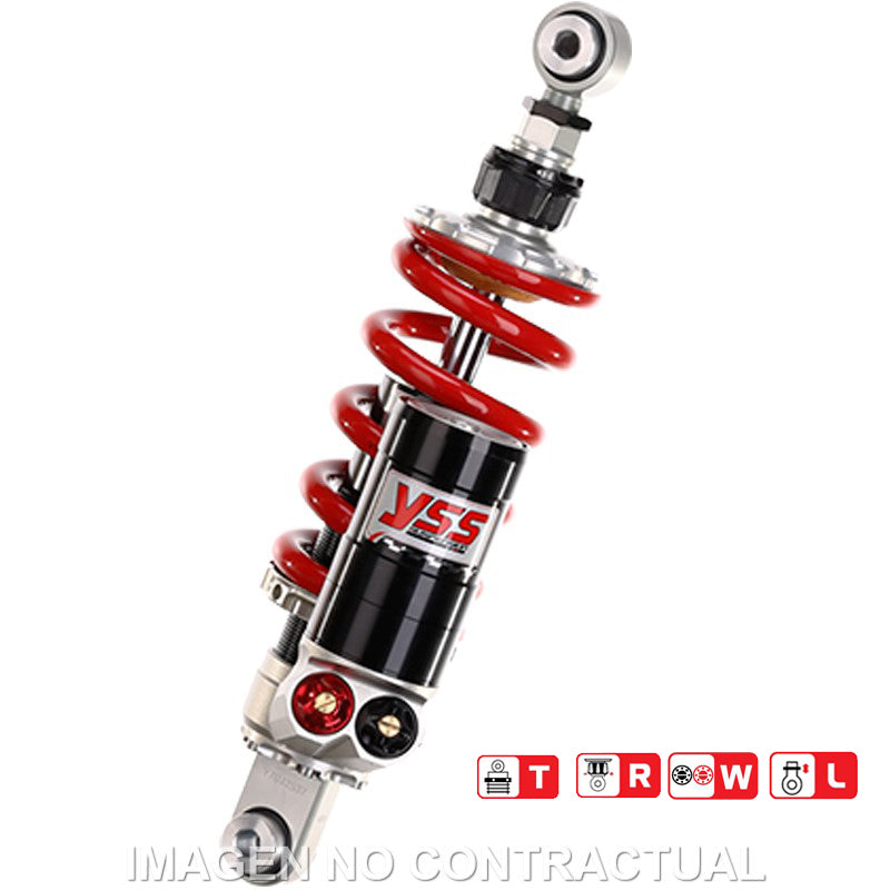 Amortiguador Trasero YSS Gas Top Line c/Botella inferior Kawasaki ZX10R