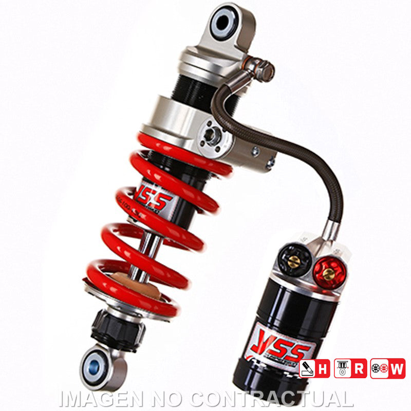 Amortiguador Trasero YSS Gas Top Line c/Botella con latiguillo Ducati Hyper Strada