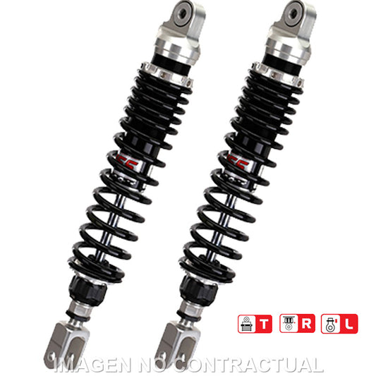 Juego Amortiguadores Traseros YSS Gas Top Line Suzuki TR 250