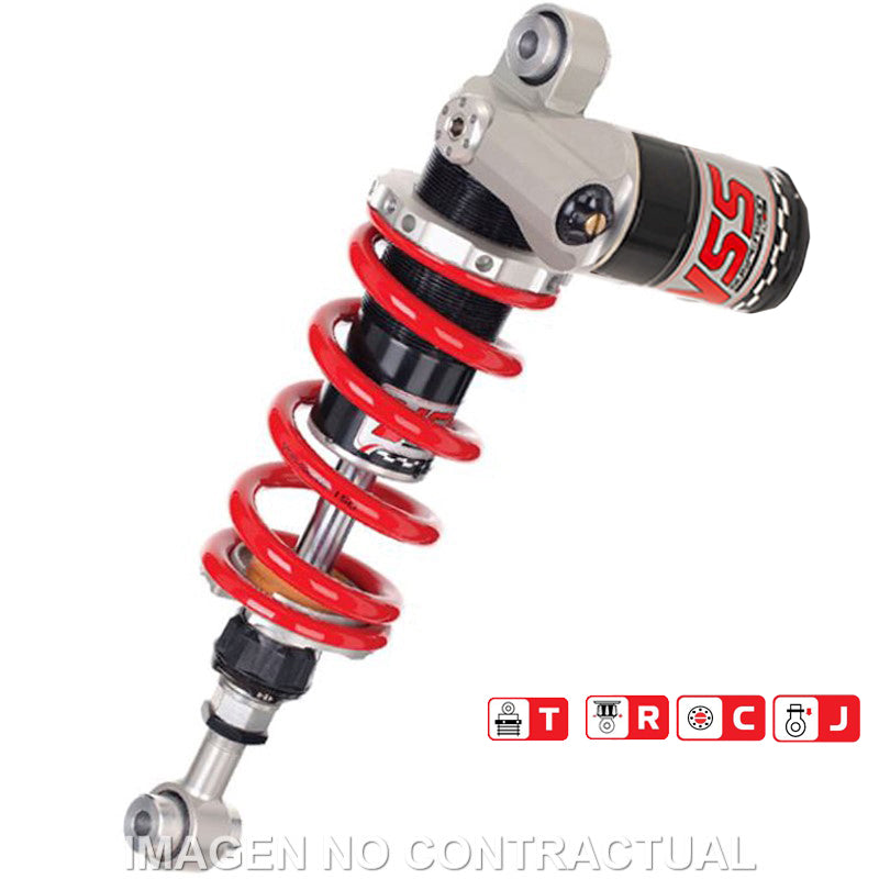 Amortiguador Trasero YSS Gas Top Line c/Botella superior Ducati Multistrada