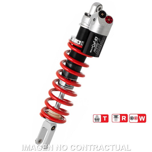 Amortiguador Trasero YSS Gas Top Line c/Botella superior CRF 250 Honda