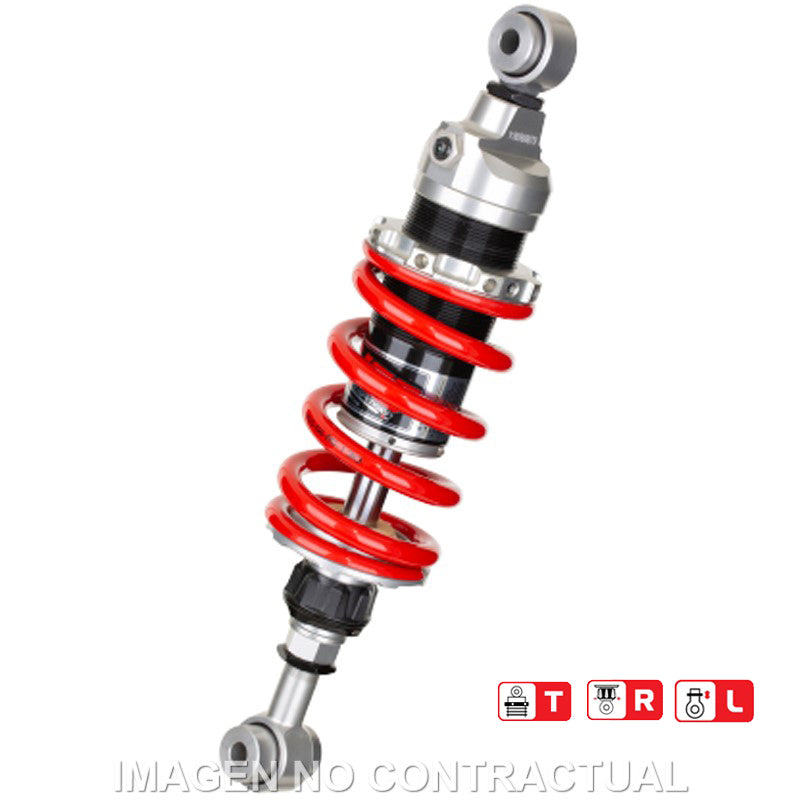 Amortiguador Trasero YSS Gas Top Line Kawasaki ZX 250
