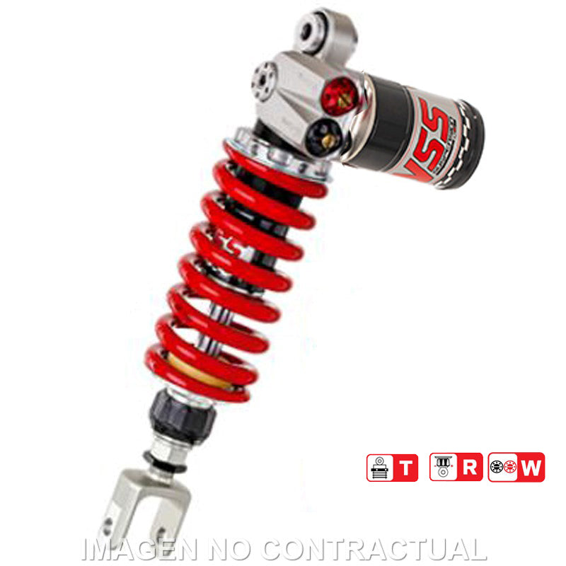 Amortiguador Trasero YSS Gas Top Line c/Botella superior Honda CRF450