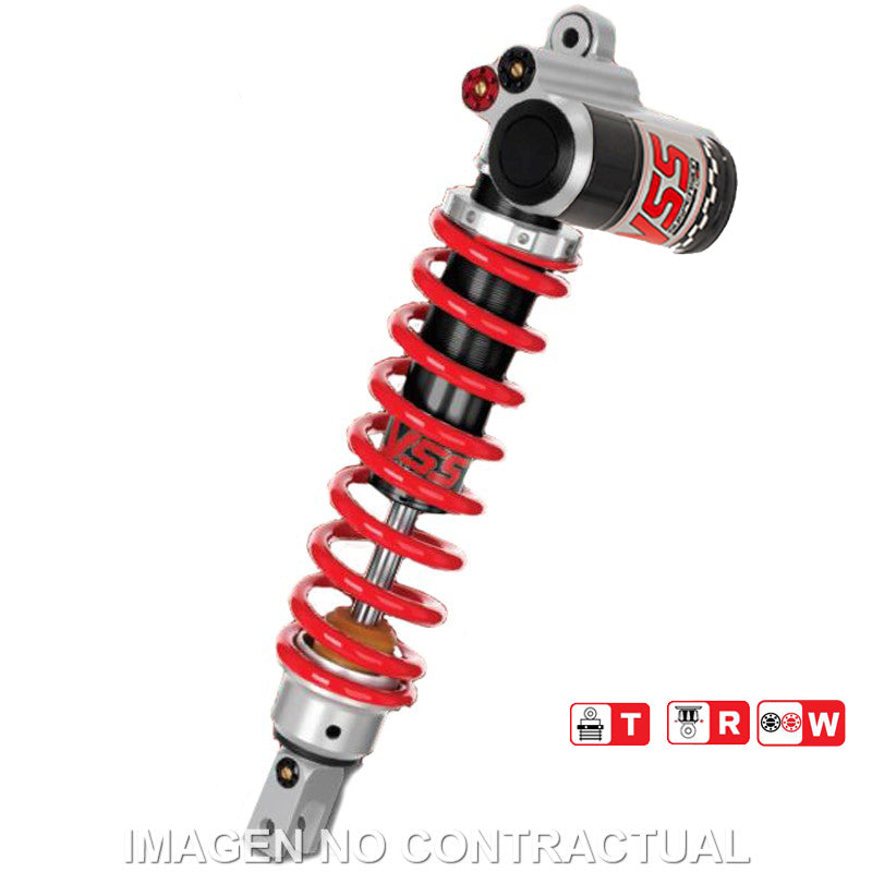 Amortiguador Trasero YSS Gas Top Line c/Botella superior CRF R 450 Honda