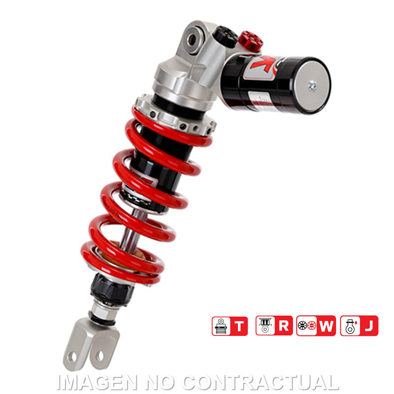 Amortiguador Trasero YSS Gas Top Line c/Botella superior Honda CBR 1000