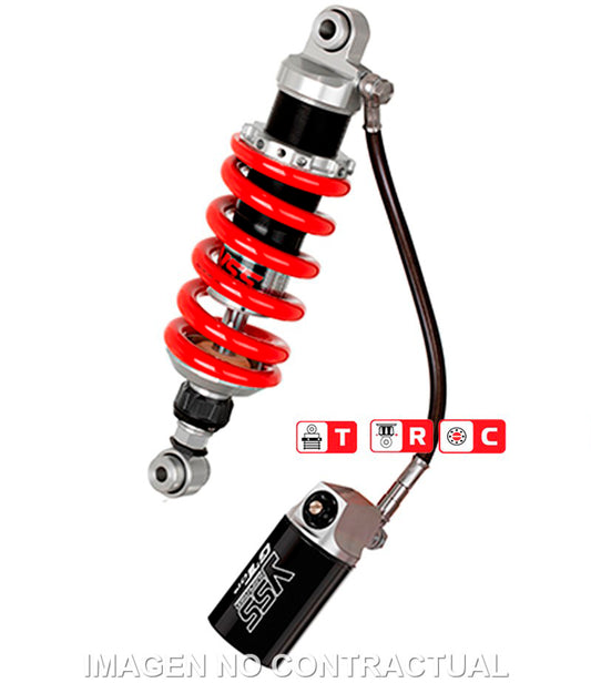 Amortiguador Trasero YSS Gas Top Line c/Botella con latiguillo Kawasaki KLX 250