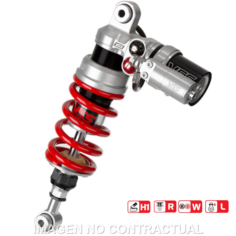 Amortiguador Trasero YSS Gas Top Line c/Botella superior Kawasaki ZX Ninja 250