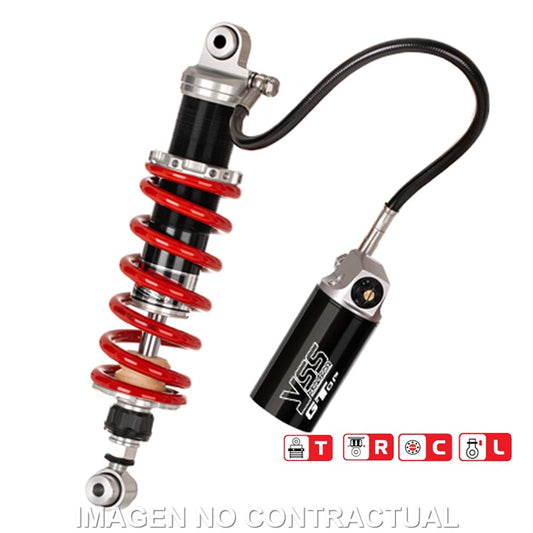 Amortiguador Trasero YSS Gas Top Line c/Botella con latiguillo Kawasaki Z 1000