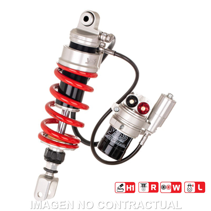 Amortiguador Trasero YSS Gas Top Line c/Botella con latiguillo Kawasaki ZX14R