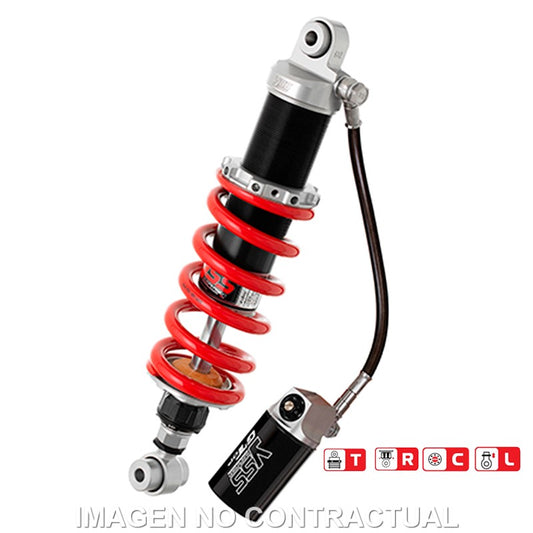 Amortiguador Trasero YSS Gas Top Line c/Botella con latiguillo Suzuki DL-K-V Strom