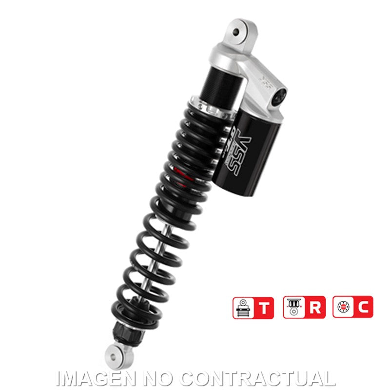 Juego Amortiguadores Traseros Yss Gas Top Line c/Botella superior Bultaco MK15