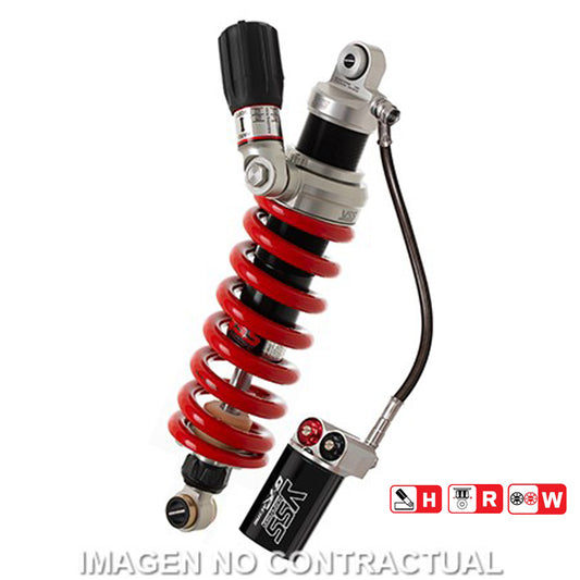 Amortiguador Trasero YSS Gas Top Line c/Botella con latiguillo Triumph Tiger